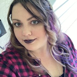 Bridges Beauty College - Elana did it again! She did highlights for my hair and a peekaboo purple chunk. I loved the purple so much I came back for more.