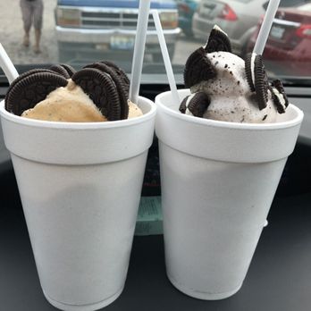 Cafestodo - Oreo frappes, the one on the left has espresso in it. These were incredible and only 35 pesos each! - Coffee & Tea Near Me - Puerto Vallarta, JAL Cafestodo - Oreo frappes, the one on the left has espresso in it. These were incredible and only 35 pesos each! - Coffee & Tea Near Me - Puerto Vallarta, JAL