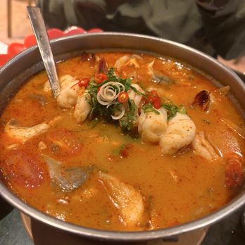 Sappeisan - Tom Yum Tiger Prawn Hotpot - Thai Near Me - New York, New York Sappeisan - Tom Yum Tiger Prawn Hotpot - Thai Near Me - New York, New York