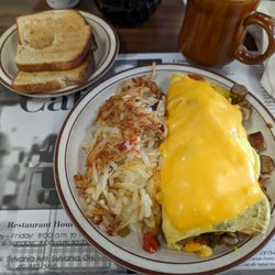 Classic Cafe - The classic omelette.