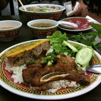 Pho 87 - Grilled pork chop and baked egg with steamed rice. - Vietnamese Near Me - Los Angeles, California Pho 87 - Grilled pork chop and baked egg with steamed rice. - Vietnamese Near Me - Los Angeles, California