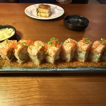 Asaka Sushi - Seared salmon Roll - amazing (this was the first time we ordered it - and it's rested again 2 nights later because it was so good) - Sushi Bars Near Me - Westminster, Colorado Asaka Sushi - Seared salmon Roll - amazing (this was the first time we ordered it - and it's rested again 2 nights later because it was so good) - Sushi Bars Near Me - Westminster, Colorado