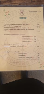 Menu photo 4 Ai Quattro Venti Montepulciano, SI Menu photo 4 Ai Quattro Venti Montepulciano, SI