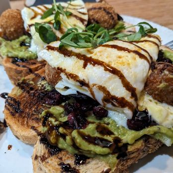 Young Cardinal Cafe - Avocado toast of the day - Breakfast & Brunch Near Me - Winston-Salem, North Carolina