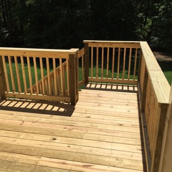 Fitzwater Construction - New treated deck - General Contractors Near Me
