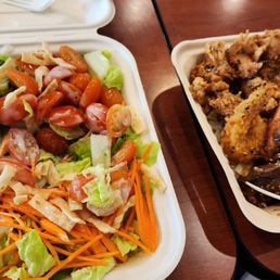 Chop Salad and Kalei's Bento Box. Chop Salad and Kalei's Bento Box.