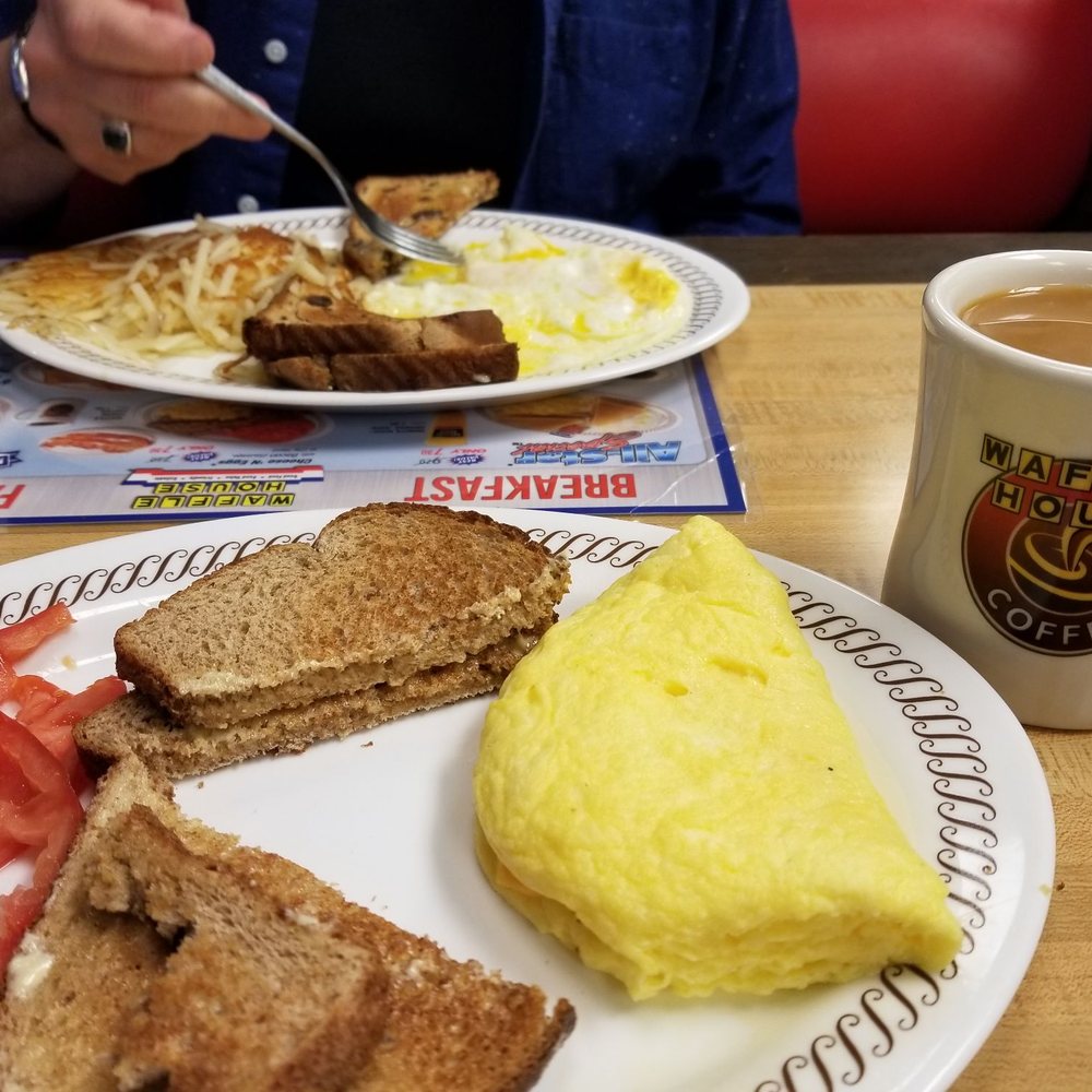 early am breakfasts, fluffy cheese omelet, eggs, hashbrowns and toast early am breakfasts, fluffy cheese omelet, eggs, hashbrowns and toast