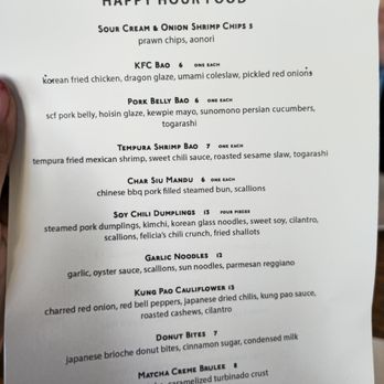 Secret Bao - Happy Hour Menu - Asian Fusion Near Me - Santa Barbara, California Secret Bao - Happy Hour Menu - Asian Fusion Near Me - Santa Barbara, California
