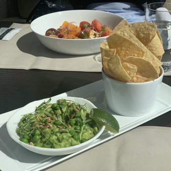 Skyhigh - Pea guacamole, scallions, jalapeño, lime with chips - Bars Near Me - Philadelphia, Pennsylvania Skyhigh - Pea guacamole, scallions, jalapeño, lime with chips - Bars Near Me - Philadelphia, Pennsylvania