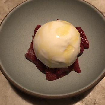 True Laurel - Laurel Ice Cream with Orange Flower, Strawberry and Olive Oil - Cocktail Bars Near Me - San Francisco, California True Laurel - Laurel Ice Cream with Orange Flower, Strawberry and Olive Oil - Cocktail Bars Near Me - San Francisco, California