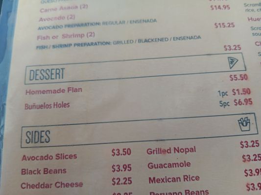 Menu photo 4 Sabroso! Mexican Grill Chicago, IL