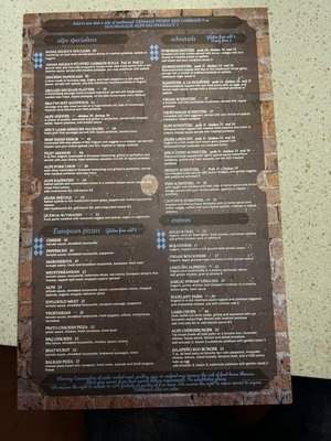 Menu photo 8 Alps Village Palm Desert, CA