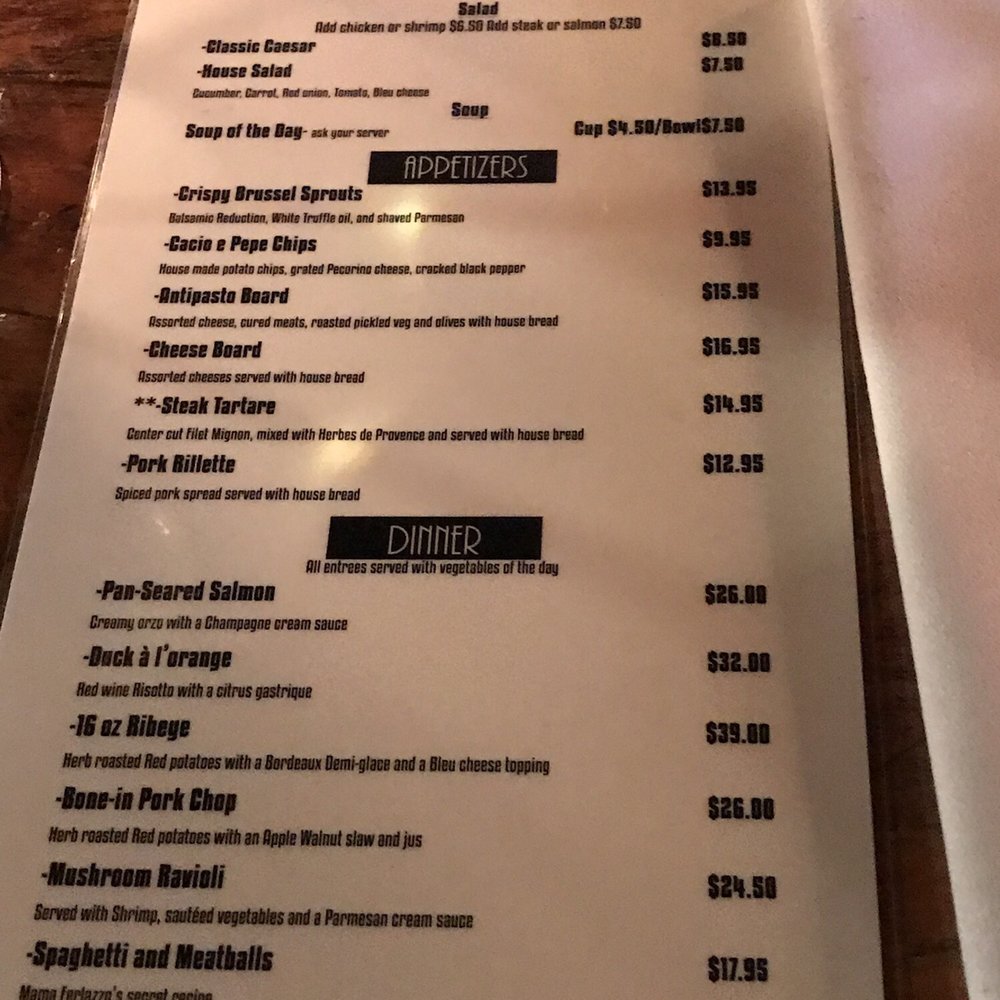 Grass Rootes - Menu - New American Near Me - Culpeper, Virginia