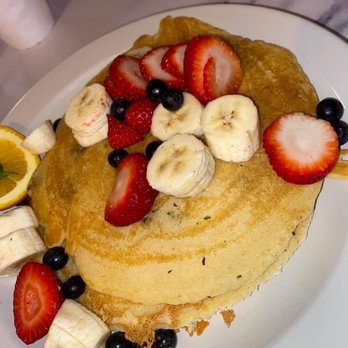 Wooden Spoon Eatery - Strawberry banana blueberry pancakes - Wine Bars Near Me - Surfside Beach, South Carolina Wooden Spoon Eatery - Strawberry banana blueberry pancakes - Wine Bars Near Me - Surfside Beach, South Carolina