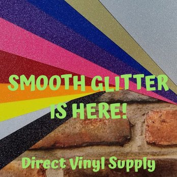 Direct Vinyl Supply - Smooth Glitter! - Art Supplies Near Me - Houston, Texas