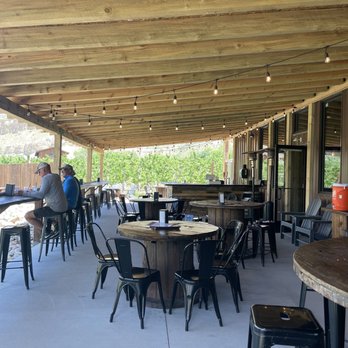 Clark & Cos Distilling - Outdoor covered seating. - Distilleries Near Me - Palisade, Colorado Clark & Cos Distilling - Outdoor covered seating. - Distilleries Near Me - Palisade, Colorado