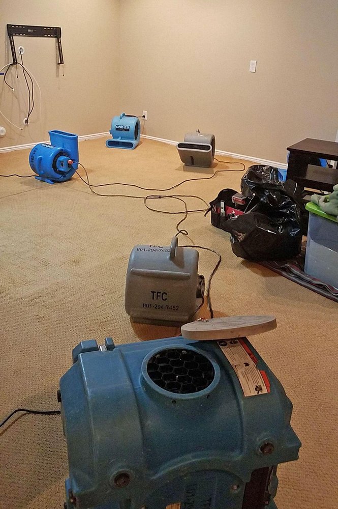 Slide of Utah Flood Cleanup