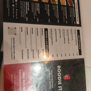 Noodle St - Menu - Noodles Near Me - Eastvale, California Noodle St - Menu - Noodles Near Me - Eastvale, California