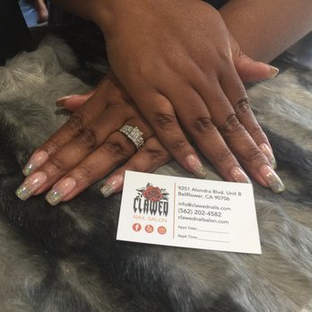 Clawed Nail Salon - Simple Elegance...Love A Natural Nail Look!!! - Nail Salons Near Me - Bellflower, California