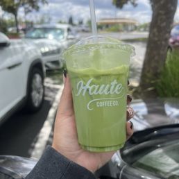 Vanilla matcha latte oat milk Vanilla matcha latte oat milk