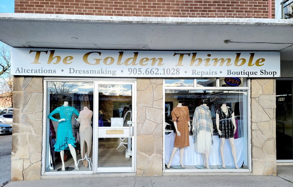 THE GOLDEN THIMBLE Updated September 2024 162 Ottawa Street N, Hamilton, Ontario Sewing