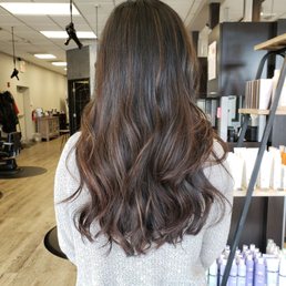 Balayage, cut, and style by Candace!