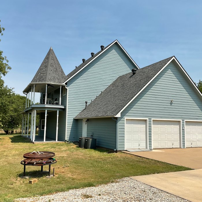 Slide of Mike and Mike Roofing