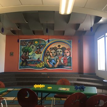 César E. Chávez Branch Library - Inside mural - Libraries Near Me - Oakland, California