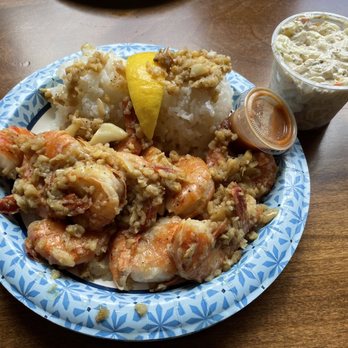 Giovanni’s Shrimp - Shrimp scampi with rice & macaroni salad - Seafood Near Me - Honolulu, Hawaii Giovanni’s Shrimp - Shrimp scampi with rice & macaroni salad - Seafood Near Me - Honolulu, Hawaii