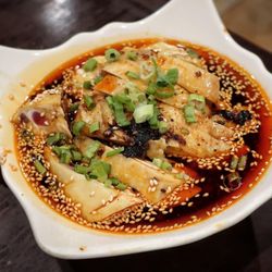 Hot Kitchen Sichuan Style 满嘴香 - Steamed Chicken in Chili Oil