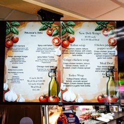 Black Jax - Pavone's Deli Menu