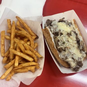 Subplicity - Cheesesteak sub with fries - Delis Near Me - Baltimore, Maryland