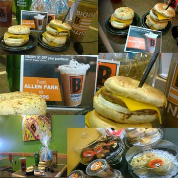 Biggby Coffee - a variety of breakfast items - Coffee & Tea Near Me - Allen Park, Michigan