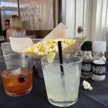 Moonshine Grill - Complimentary popcorn - Southern Near Me - Austin, Texas