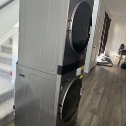 Lowe's Home Improvement - Washer and dryer sitting in my living room