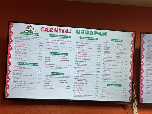 Menu photo 1 Carnitas Urupan Lemon Grove, CA Menu photo 1 Carnitas Urupan Lemon Grove, CA