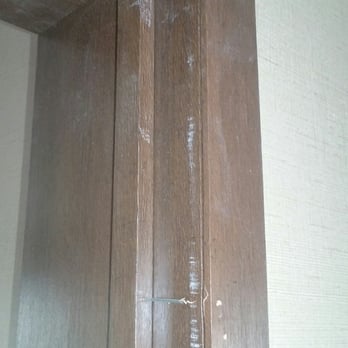 Henly Homes - Nail sticking through side of door frame on trim Henly installed. - Mobile Home Dealers Near Me - Sulphur Springs, Texas