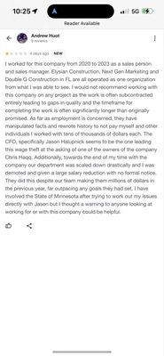 Double G Construction Logo