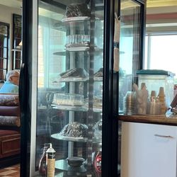 Mega Coney Island - Dessert cases. They have a full ice cream menu