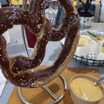 Legends Cafe - Giant pretzel with beer cheese - Pizza Near Me - Fruitland Park, Florida
