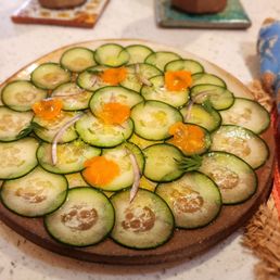Cucumber Carpaccio Cucumber Carpaccio