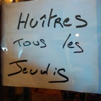 Le P'tit Garage - Le jeudi, il y a des huitres ! - Bars Near Me - Paris, 75