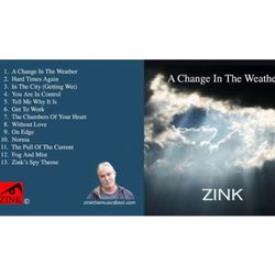 Ramrod Fort Lauderdale - ZINK A CHANGE IN THE WEATHER on Amazon, CDBABY, iTunes, etc.