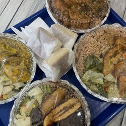 Eating Tree - The spread w/ cornbread