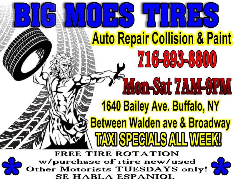BIG MOE’S TIRES Updated June 2024 1657 Broadway St, Buffalo, New