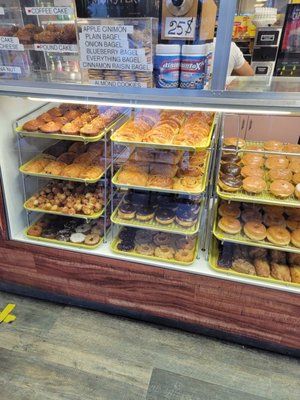 Rose Donuts And Ice Cream by null