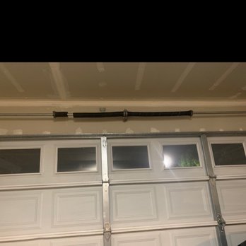 Alpha Garage Door - Photo of snapped soring - Garage Door Services Near Me - San Pablo, California