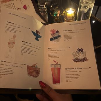Nightjar - Menu - Lounges Near Me - London, XGL