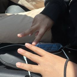 This is the second week after I got my nail extensions done. This is the second week after I got my nail extensions done.