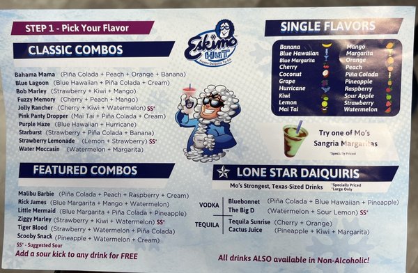 Eskimo Hut - Frozen Daiquiris To-Go by null